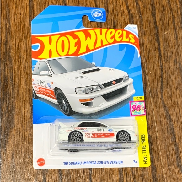 Hot Wheels Other - Hot Wheels 98 Subaru Impreza 22B-STi Version